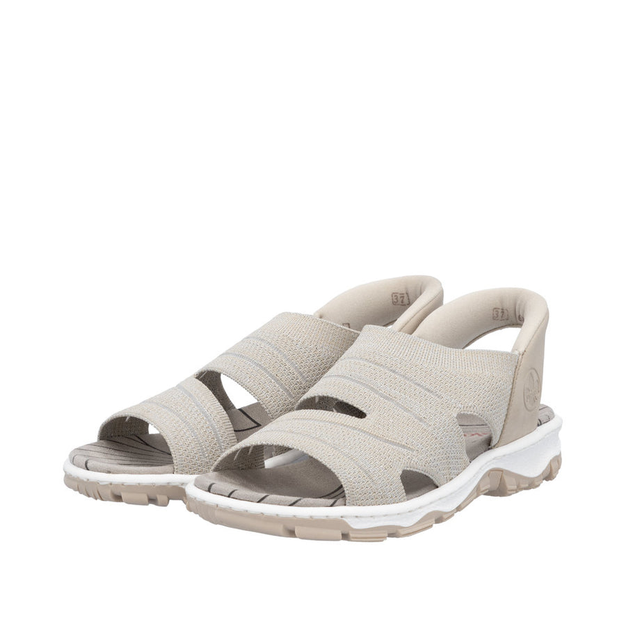 Rieker - 68895-64 - Stone/Ginger - Sandals