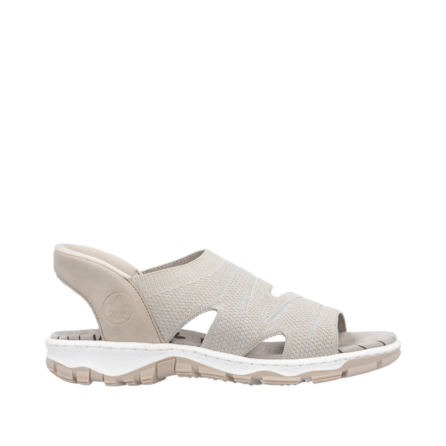 Rieker - 68895-64 - Stone/Ginger - Sandals
