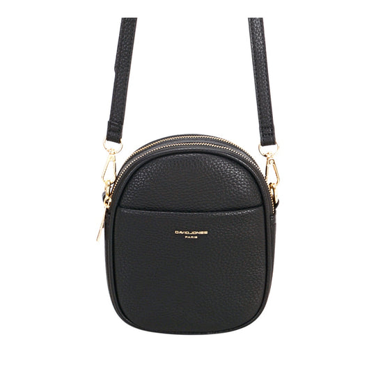 Nova Leathers - Double Zip Small X-Body - Black - Bags