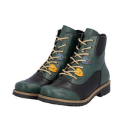 Rieker - 73510-90 - Peacock/Schwarz/Honig/Royal - Boots