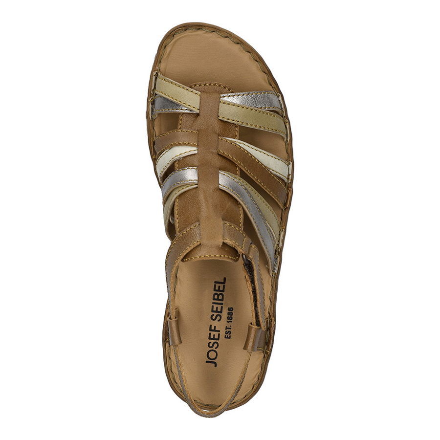Josef Seibel - Ivy 02 - Chestnut-Multi - Sandals