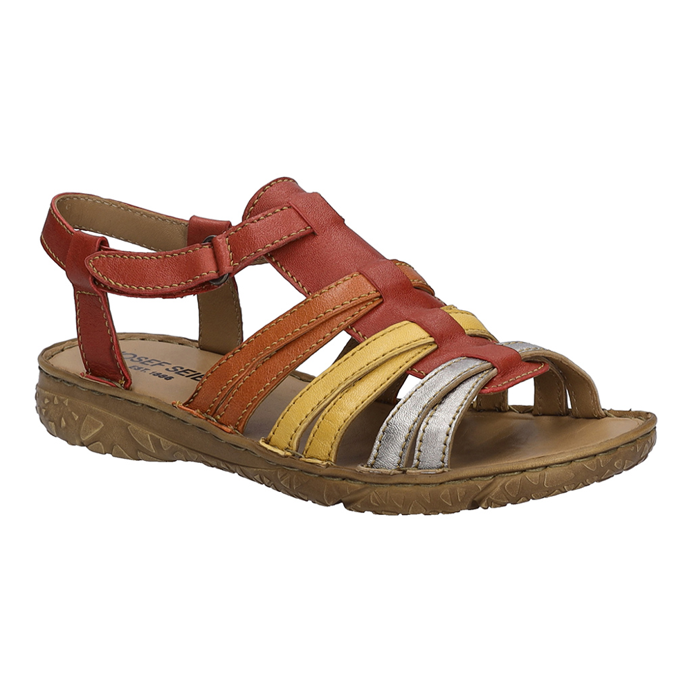 Josef Seibel - Ivy 02 - Red-Multi - Sandals