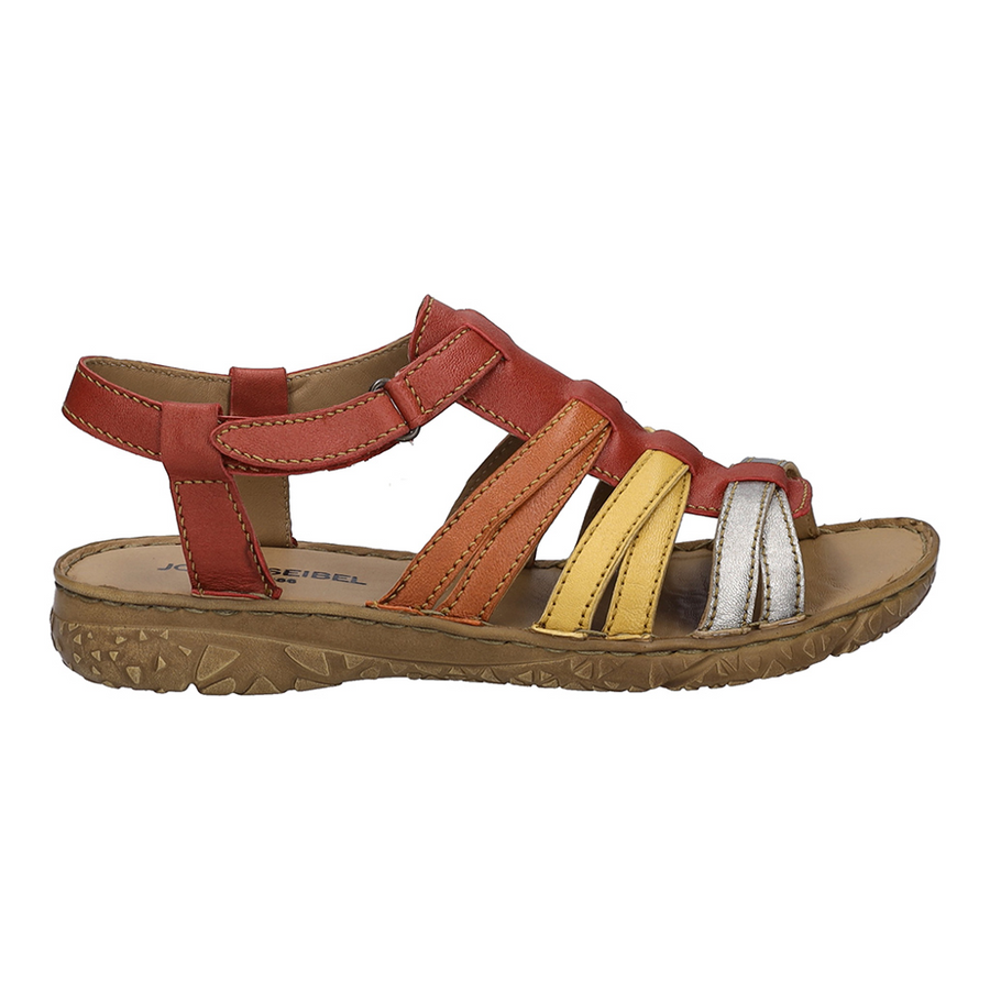 Josef Seibel - Ivy 02 - Red-Multi - Sandals