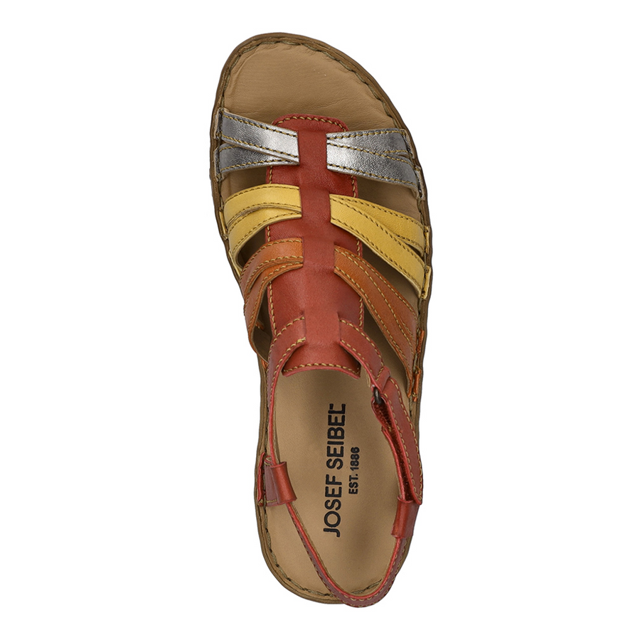 Josef Seibel - Ivy 02 - Red-Multi - Sandals
