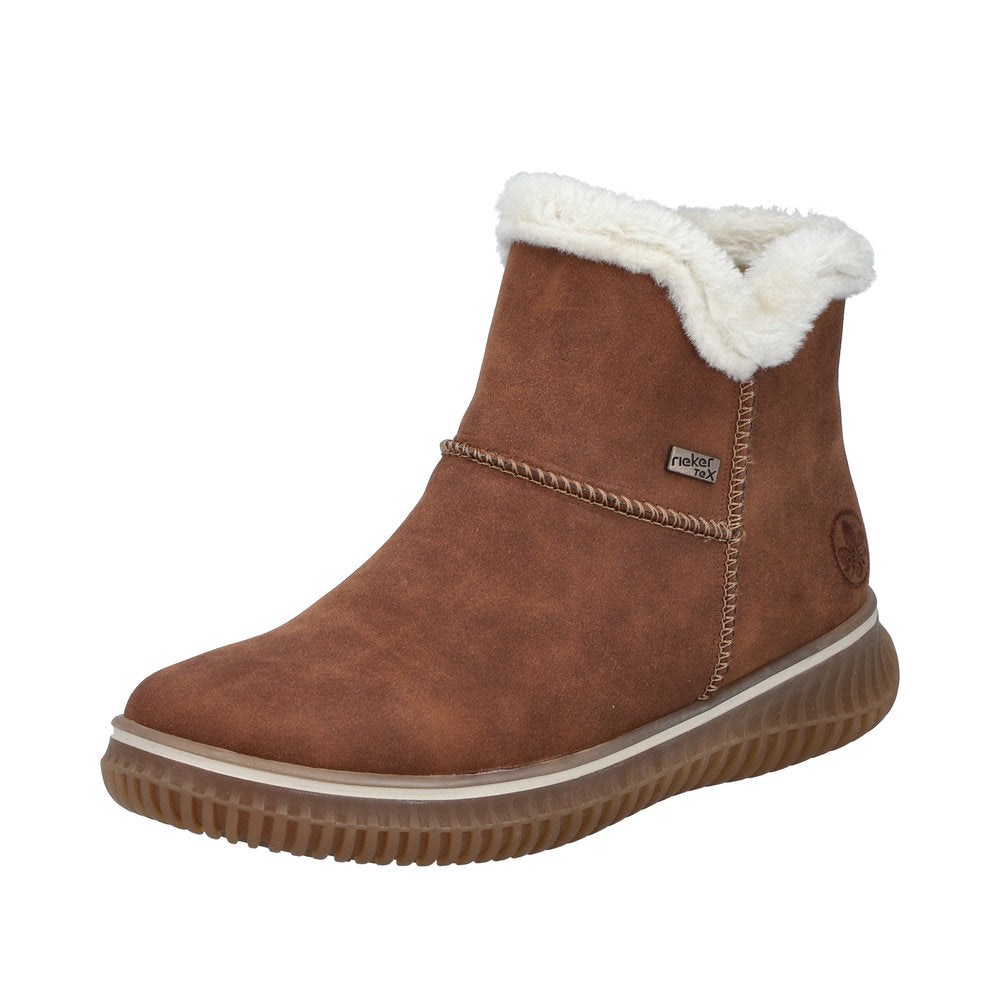 Rieker - 74260-25 - Brandy/Bianco - Boots