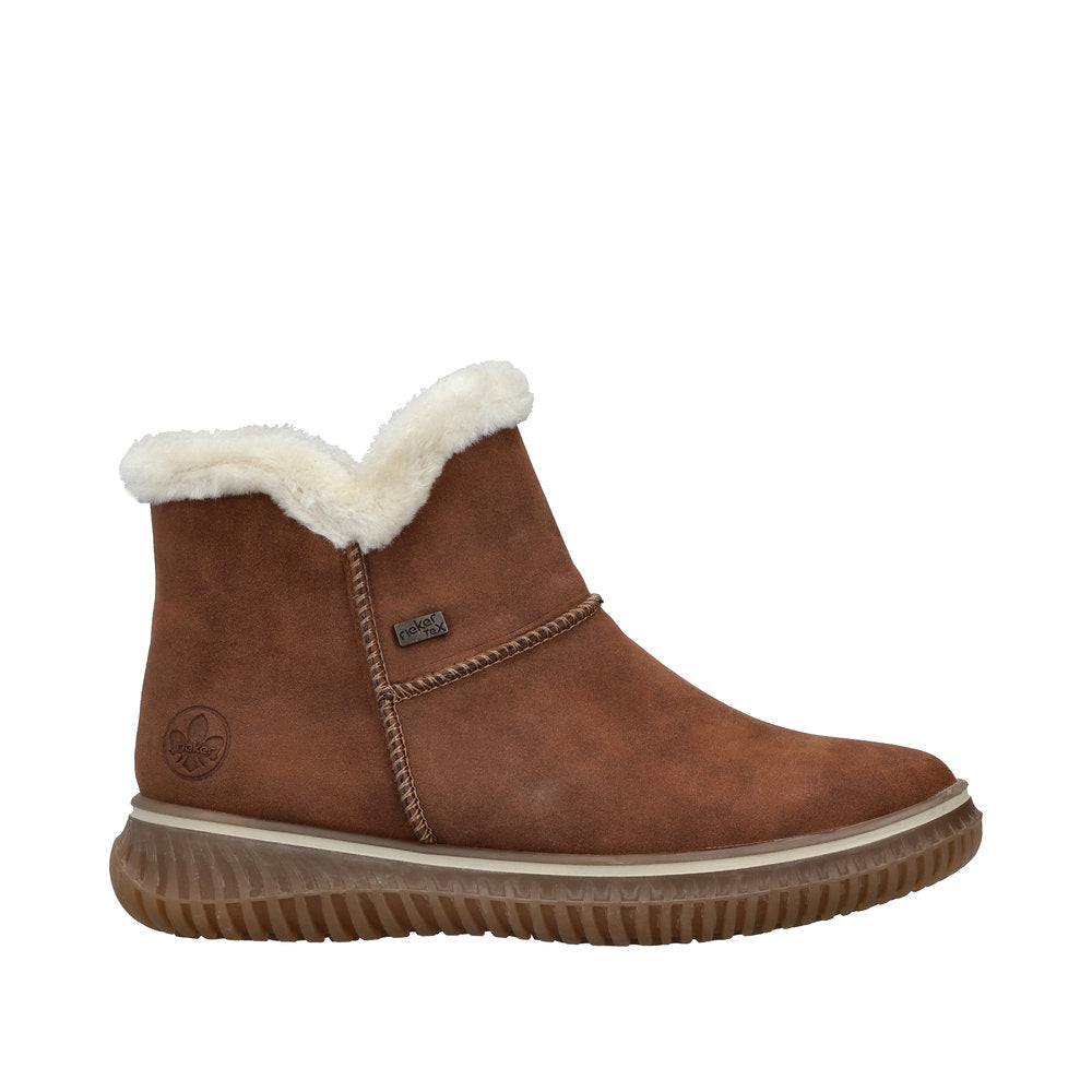 Rieker - 74260-25 - Brandy/Bianco - Boots