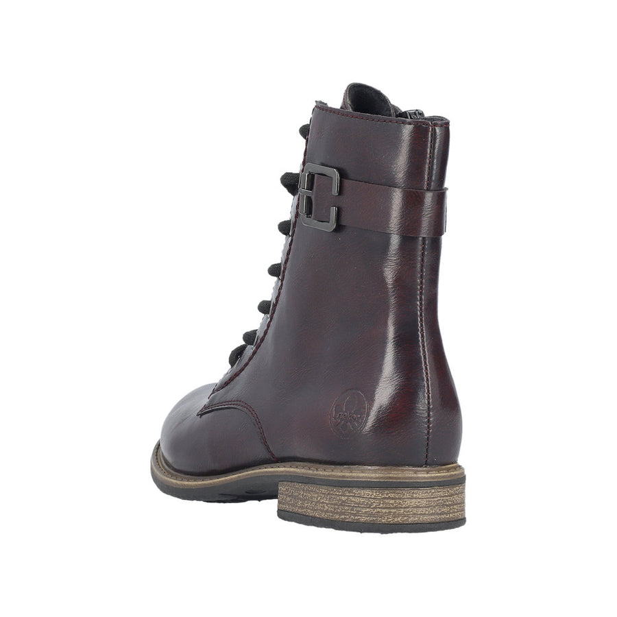 Rieker - 74802-35 - Schwarz-Rot - Boots