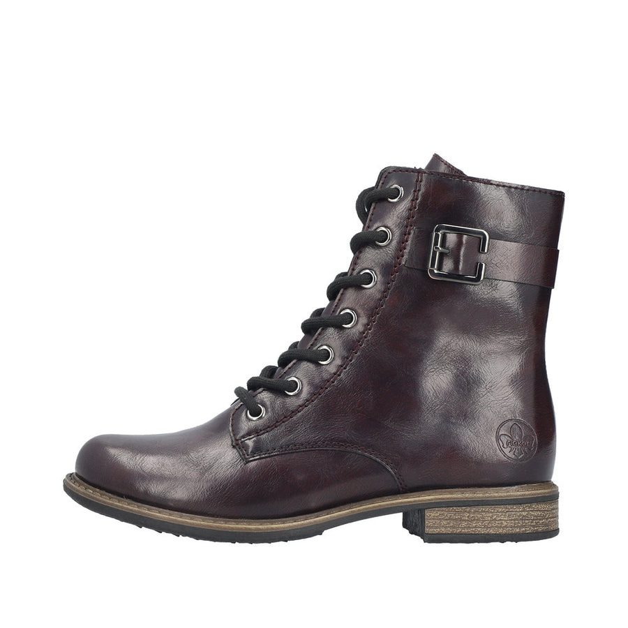 Rieker - 74802-35 - Schwarz-Rot - Boots