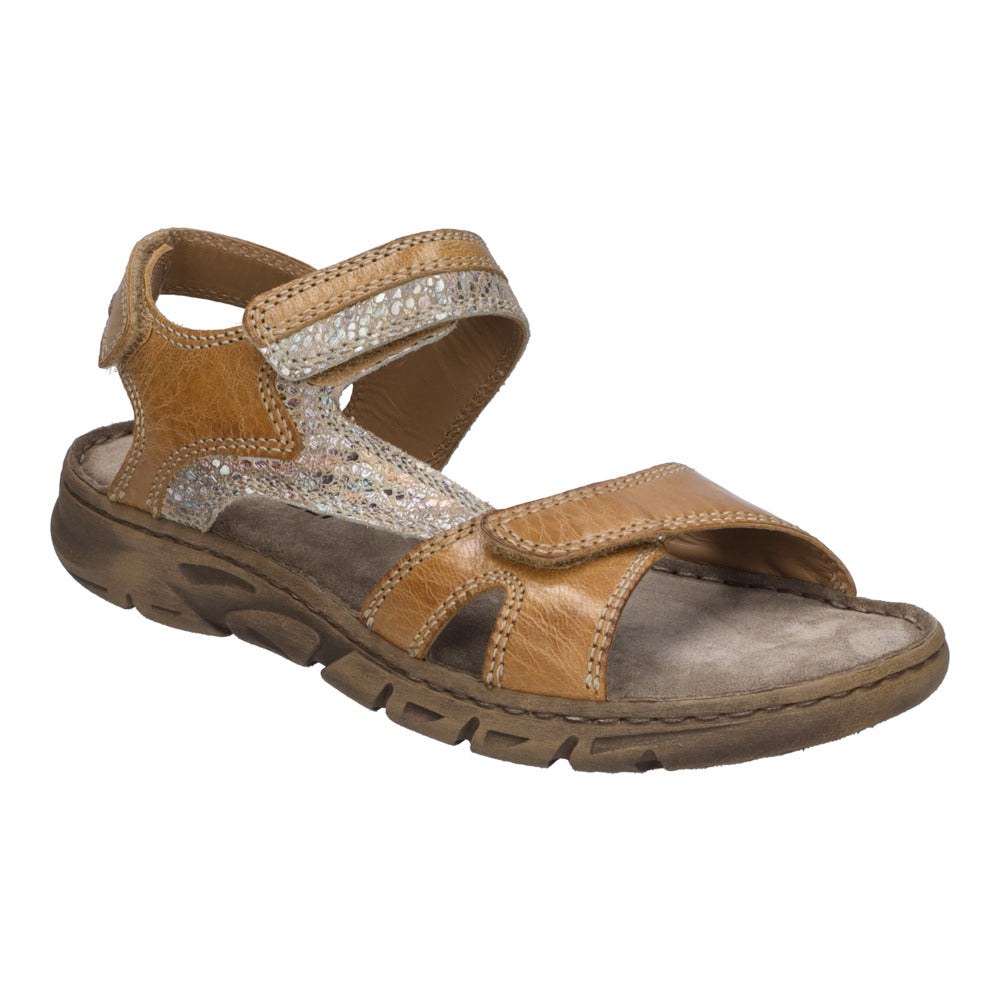 Josef Seibel -  Brenda 03 - Camel-Multi - Sandals