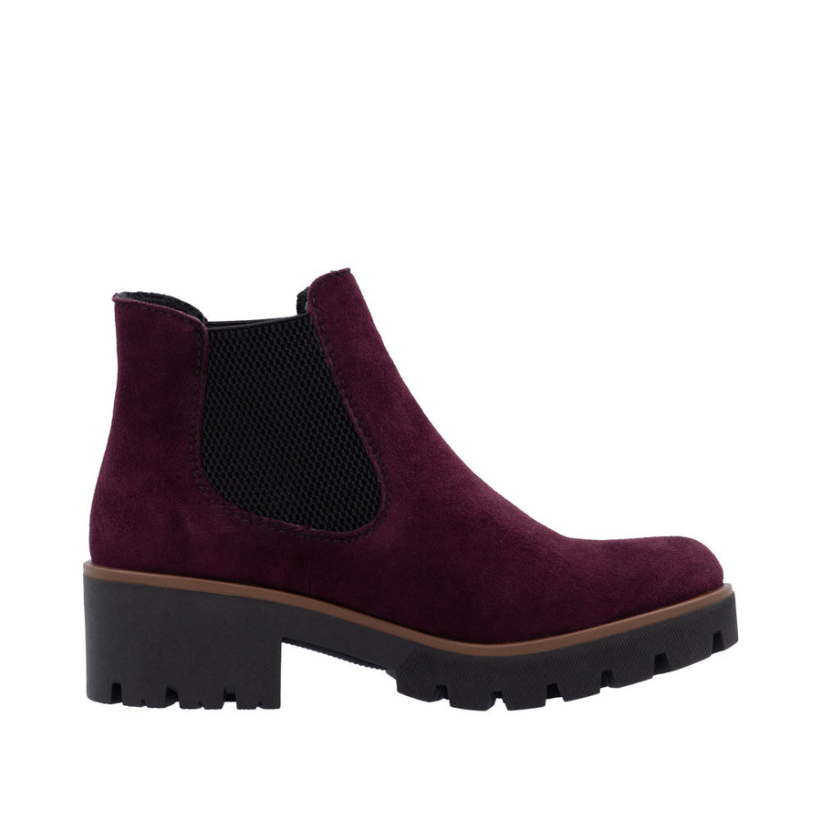 Rieker - 79265-30 - Brombeer/Schwarz - Boots