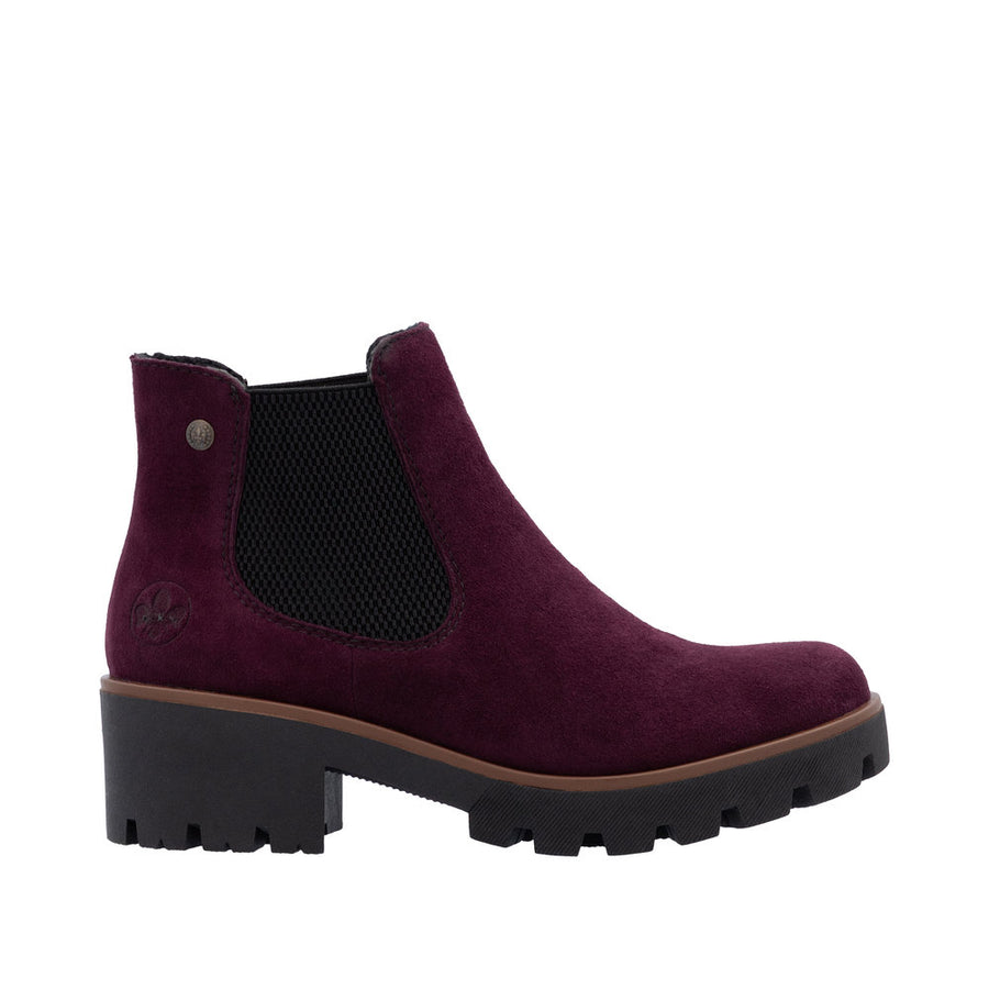 Rieker - 79265-30 - Brombeer/Schwarz - Boots