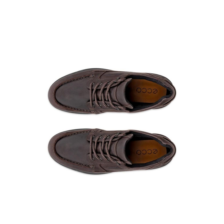 Ecco - Rugged Track Wp Moc Toe - Coffee - Shoes