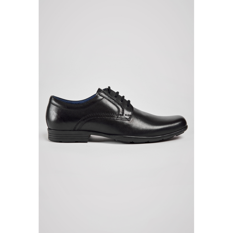 POD - Alec - Black - School Shoes