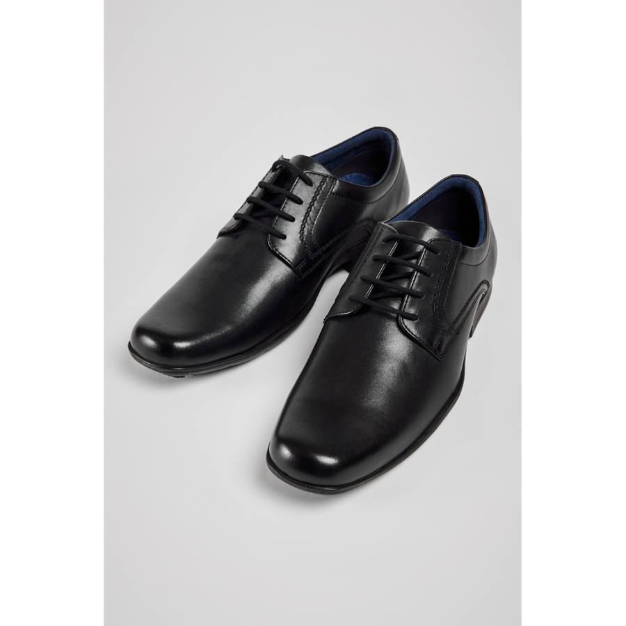 POD - Alec - Black - School Shoes