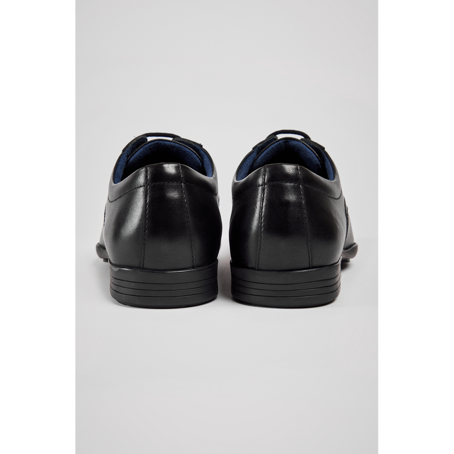 POD - Alec - Black - School Shoes