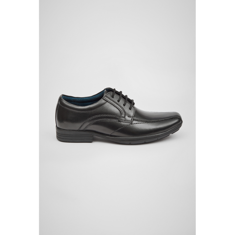 POD - Angus - Black  - School Shoes