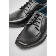 POD - Angus - Black  - School Shoes