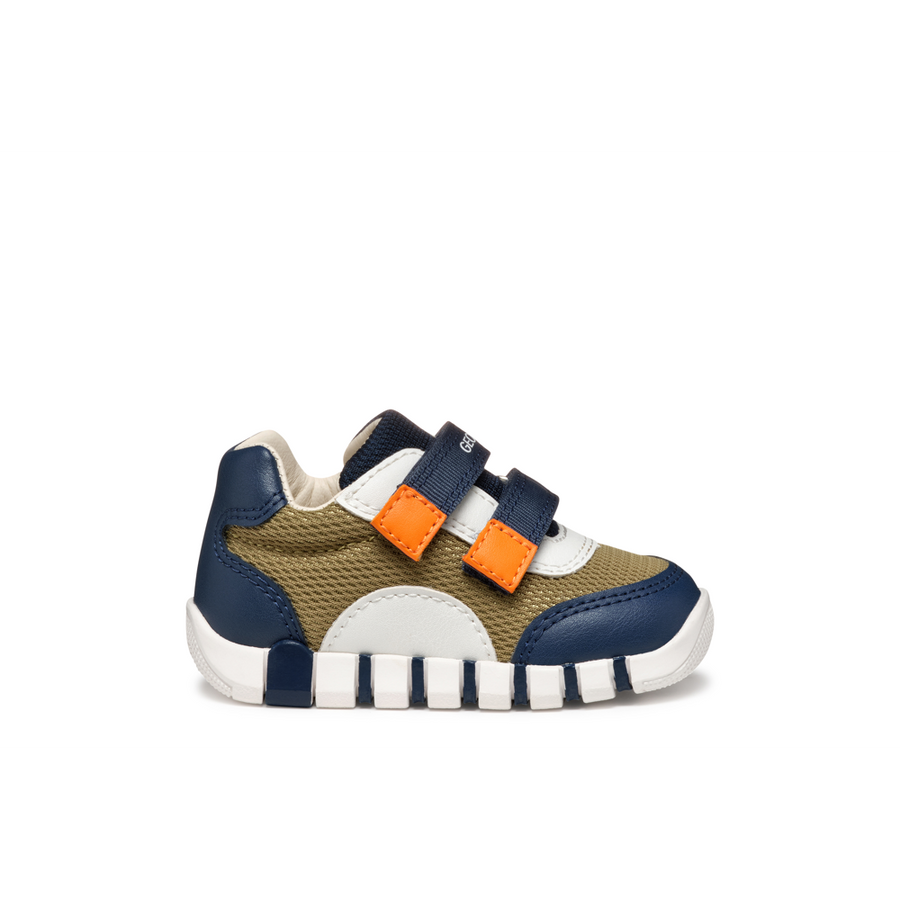 Geox - B Iupidoo Boy - Pistachio/Navy - Trainers