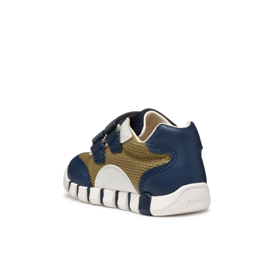 Geox - B Iupidoo Boy - Pistachio/Navy - Trainers