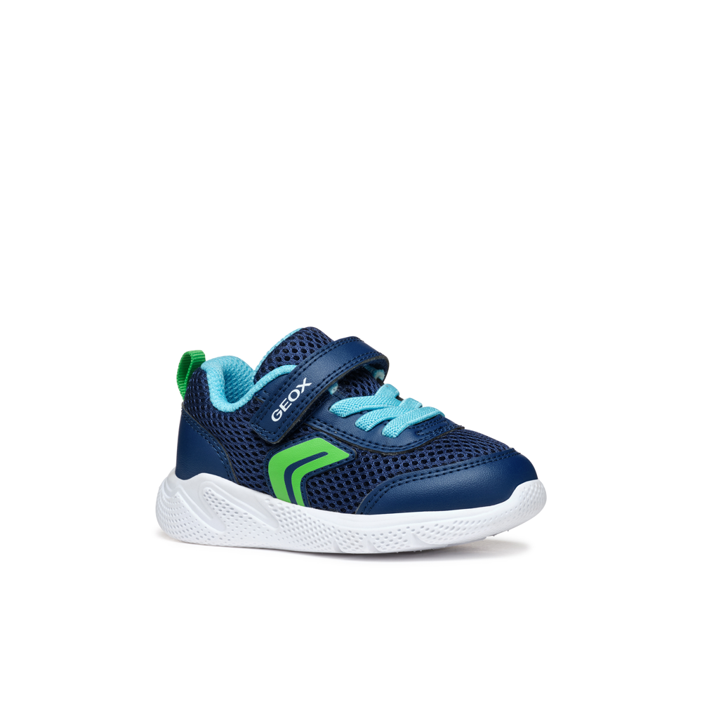 Geox - B Sprintye Boy - Navy/Light Green - Trainers