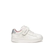 Geox - B Eclyper Girl - Optic White/Silver - Trainers