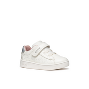Geox - B Eclyper Girl - Optic White/Silver - Trainers