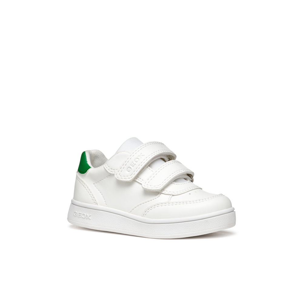 Geox - B Eclyper Boy - White/Green - Trainers