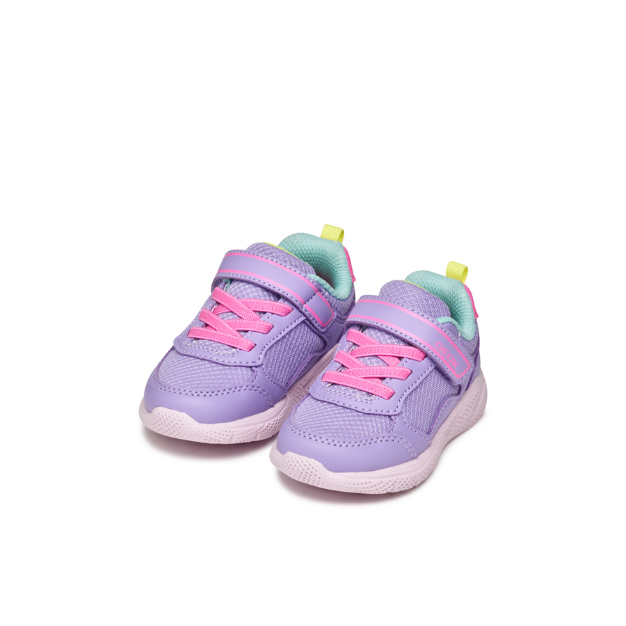 Geox - B Sprintye Girl - Dk Lilac/Fluo Fuschia - Trainers