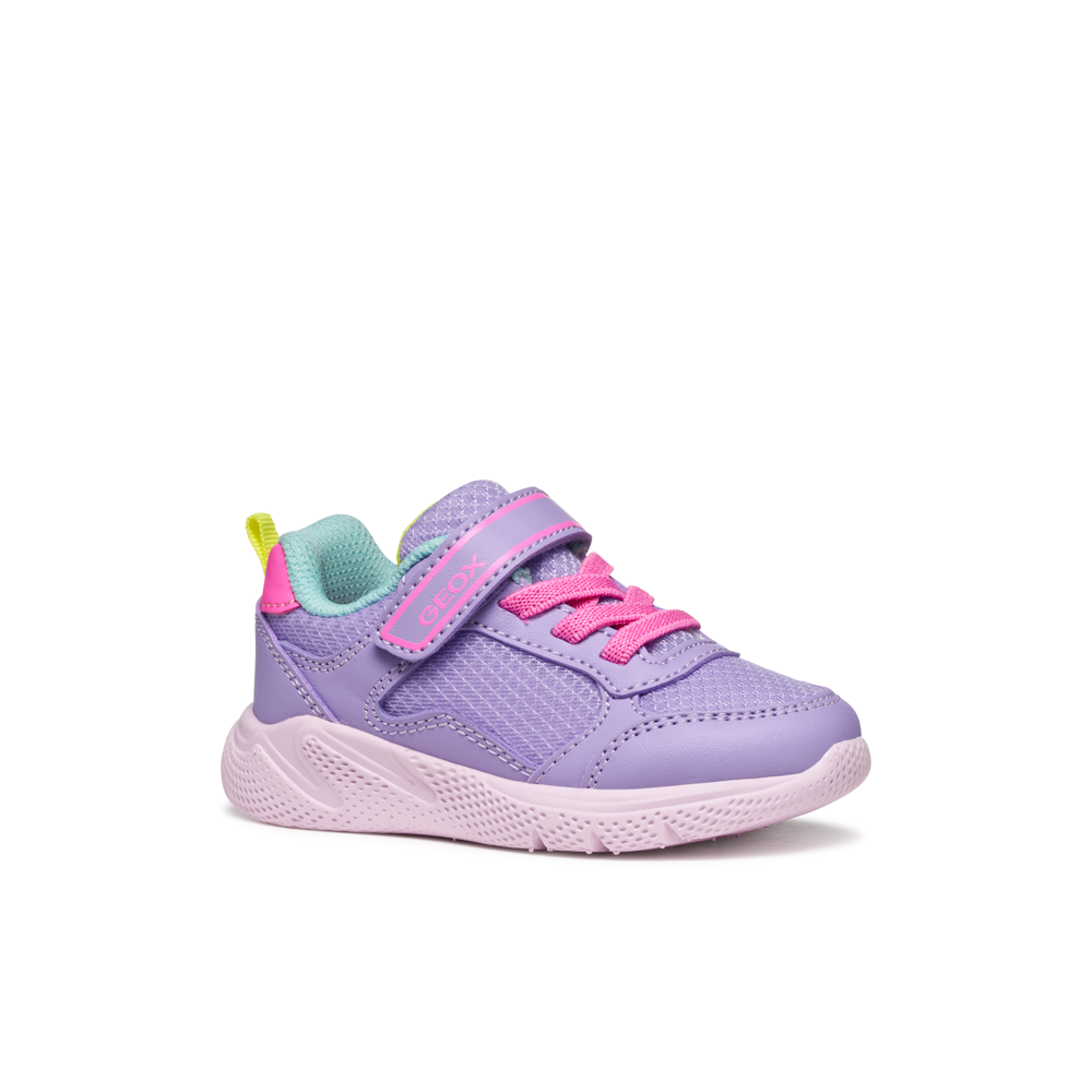 Geox - B Sprintye Girl - Dk Lilac/Fluo Fuschia - Trainers
