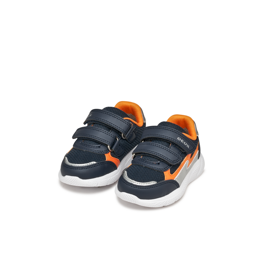 Geox - B Sprintye Boy - Navy/Orange - Trainers