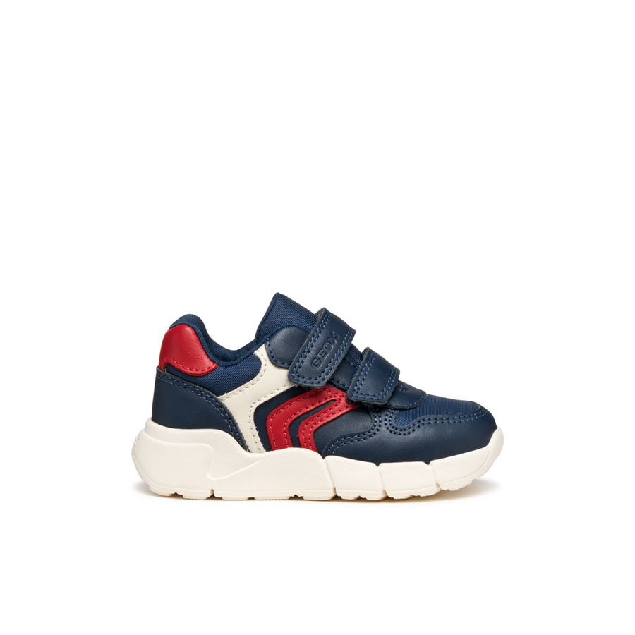 Geox - B Flexyper Mini Boy - Navy/Red - Trainers
