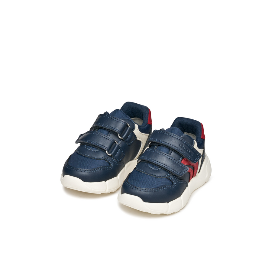 Geox - B Flexyper Mini Boy - Navy/Red - Trainers