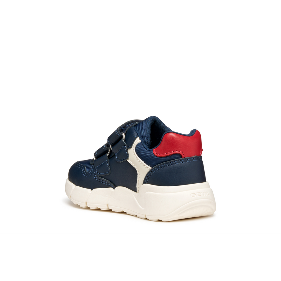 Geox - B Flexyper Mini Boy - Navy/Red - Trainers