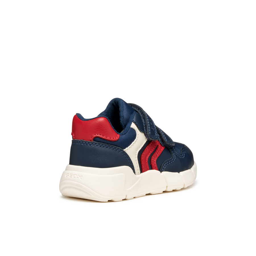 Geox - B Flexyper Mini Boy - Navy/Red - Trainers