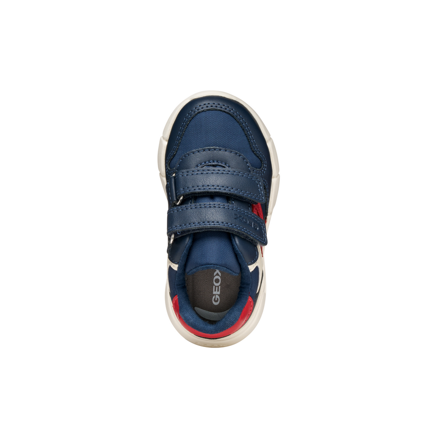 Geox - B Flexyper Mini Boy - Navy/Red - Trainers