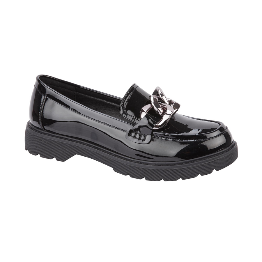 LJ & R - Calgary - Black Patent - Shoes