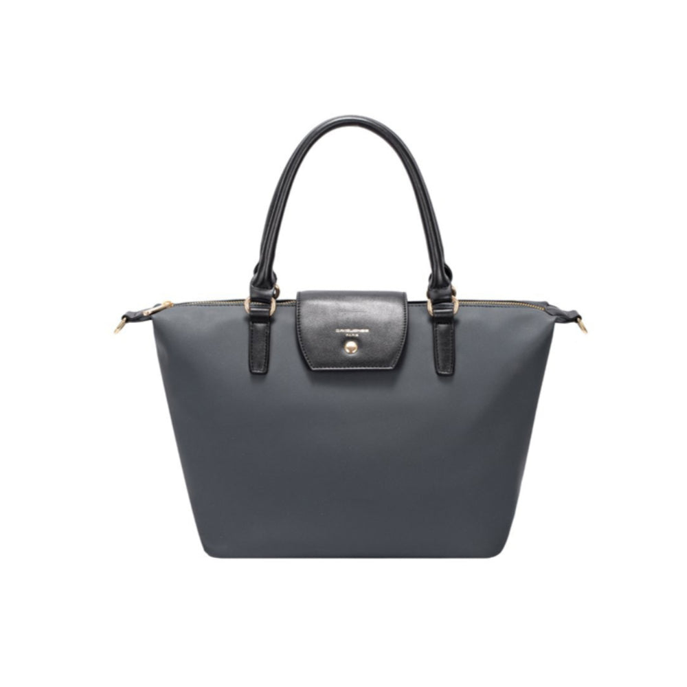 David Jones - Medium Tab Over Tote CM7331-Black - Bags