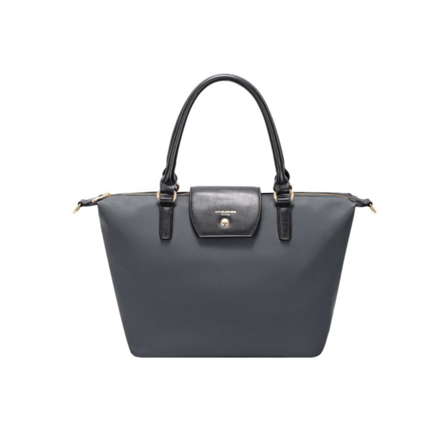 David Jones - Medium Tab Over Tote CM7331-Black - Bags