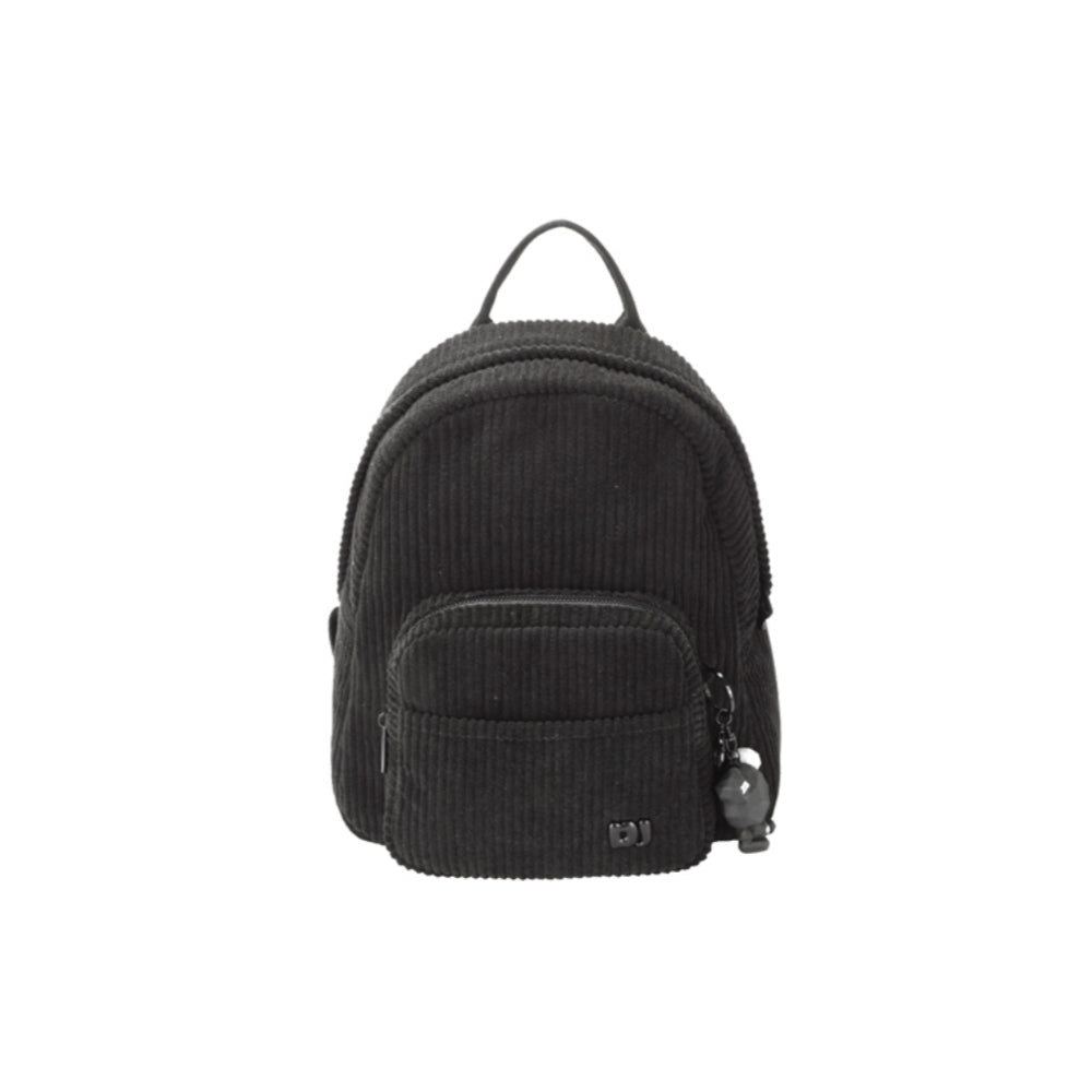 David Jones - Corduroy Backpack CM7685-Black - Bags