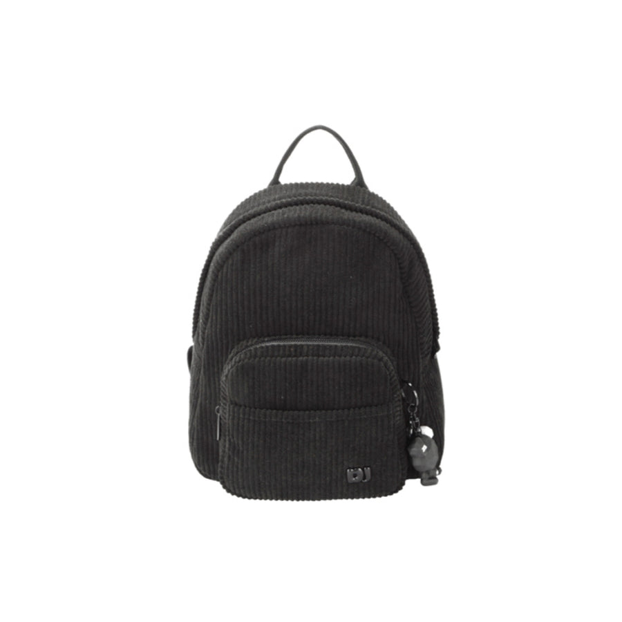 David Jones - Corduroy Backpack CM7685-Black - Bags