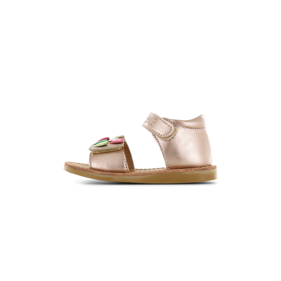Shoesme - Classic Sandal - Rose Gold Hearts - Sandals
