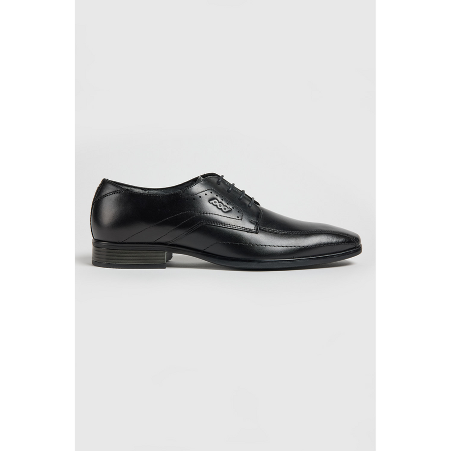 POD - Duke - Black - School Shoes