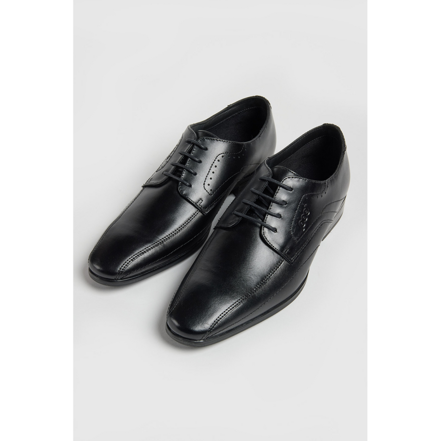 POD - Duke - Black - School Shoes