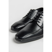 POD - Duke - Black - School Shoes
