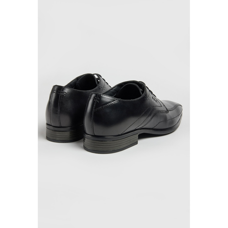 POD - Duke - Black - School Shoes