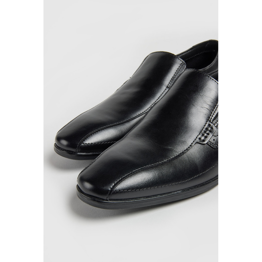 POD - Earl - Black - School Shoes