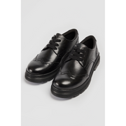 POD - Fiona - Black - School Shoes