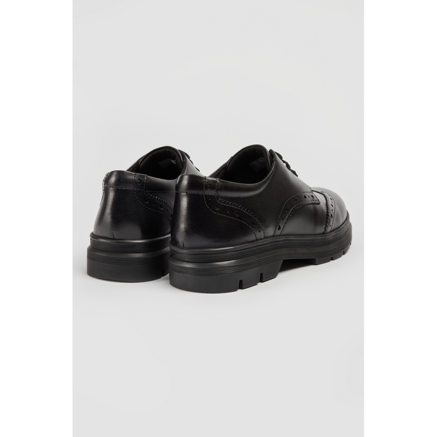 POD - Fiona - Black - School Shoes