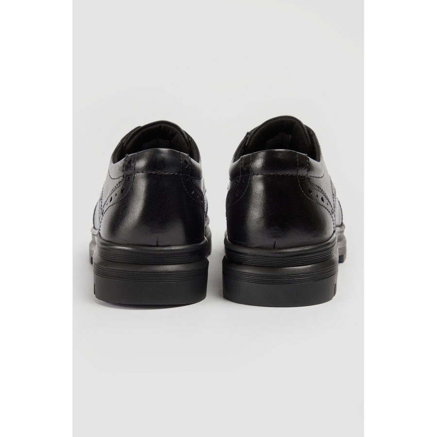 POD - Fiona - Black - School Shoes
