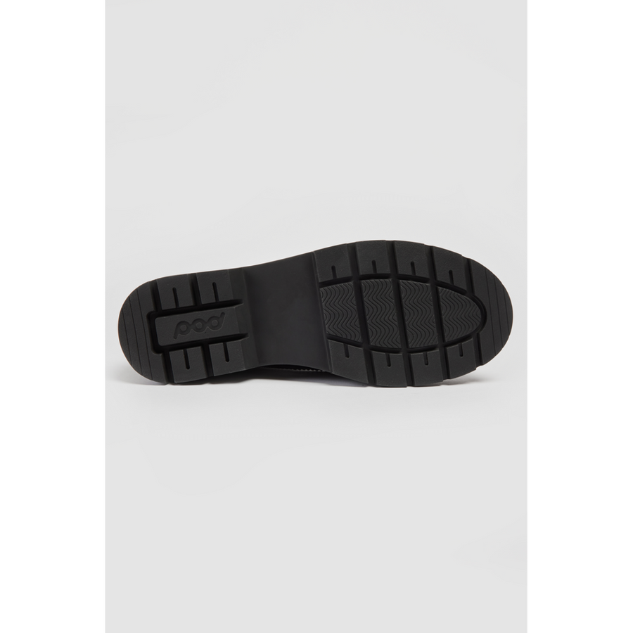 POD - Fiona - Black - School Shoes